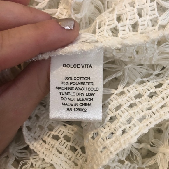 DV by Dolce Vita Open Weave Sweater XS - Picture 4 of 4